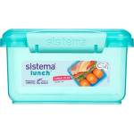 Holmes Products (Europe) Limited Кутия за хапване Sistema Divided Lunch Plus Snack 1.2 л, мента