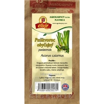 Agrokarpaty PUŠKVOREC OBYČAJNÝ podzemok bylinný čaj 30 g