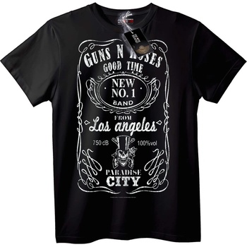NOONEBRAND Тениска Guns N' Roses Paradise City - S, Black