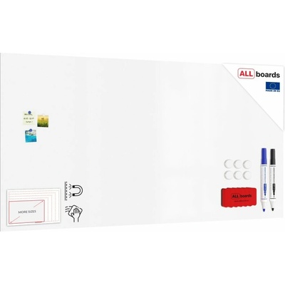 Allboards PME240x120 Magnetická tabule SLIMboard bezrámová 240 x 120 cm