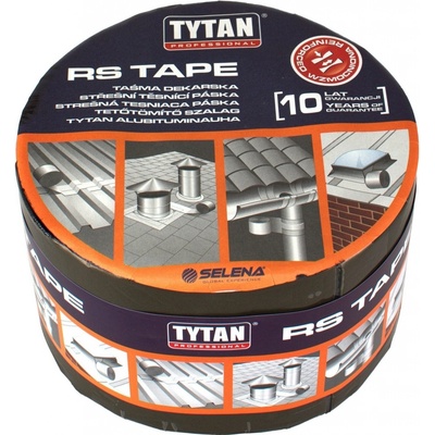 Tytan RS Tape Střešní těsnící páska bitumenová 10 cm x 10 m hliníková – Hledejceny.cz