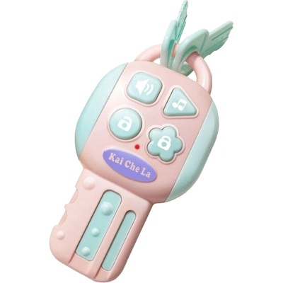 Raya Toys Образователна играчка Raya Toys - Ключ със звукови ефекти, розов (503121469)