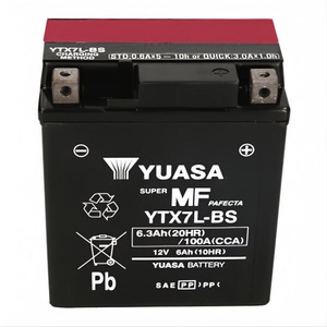 YUASA AGM 12V 6Ah 100A right+ YTX7L-BS