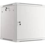 Lanberg Комуникационен шкаф, Lanberg rack cabinet 19" wall-mount 12U/600x600 for self-assembly with metal door grey (flat pack) (WF01-6612-00S) - megamag
