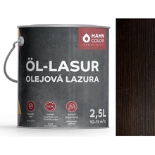 Hahn Color Olejová lazura 2,5 l Eben