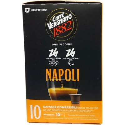 Vergnano Napoli kávové kapsule do Nespresso 10 ks
