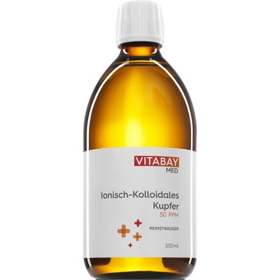 Vitabay MED колоидна мед 10 PPM - силно концентрирана (степен на чистота 99, 99) 500 ml | Vitabay (VM1639)