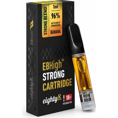 Eighty8 E8High Cartridge Banana, 96 % 1 ml