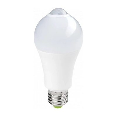 Optonica, 7W LED žárovka s PIR pohybovým čidlem, E27, 560lm Neutrální bílá, 4500K