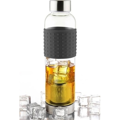 Asobu skleněná láhev Ice Tea-Ice Coffee IT2GO s infuserem 400 ml