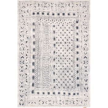 Agnella Бял вълнен килим 230x340 cm Masi - Agnella (5901760344432)