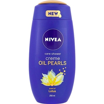 Nivea Creme Oil Pearls sprchový gel Lotus 250 ml