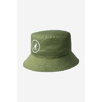 Kangol Капела Kangol Cotton Bucket в зелено от памук (K2117SP.OLV)