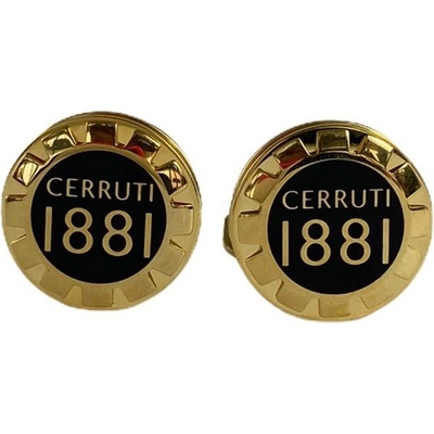 Cerruti 1881 manžetové knoflíčky Logo Gold
