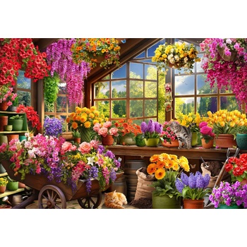 Bluebird Puzzle - Puzzle Potting Shed - 1 000 piese