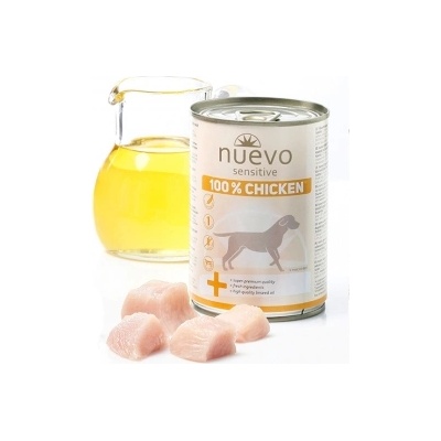 nuevo Dog Sensitive Chicken - Консервирана храна за кучета с чувствителен стомах с пилешко месо, 400 гр