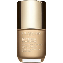 Clarins Everlasting Youth Fluid rozjasňujúci make-up SPF15 112 Amber 30 ml