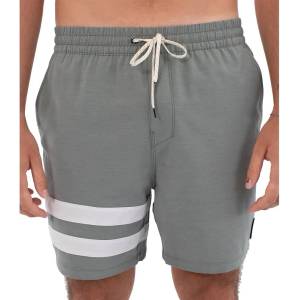 Hurley Бански гащета Hurley Phantom Eco Block Party Volley 17´´ swimming shorts - Grey (Great White)