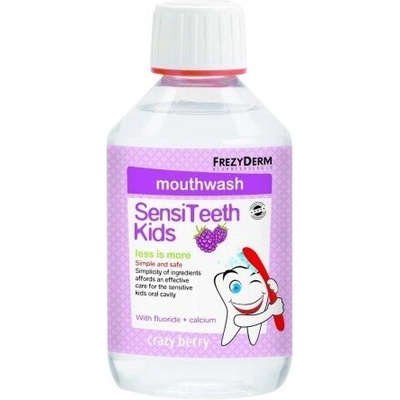 FREZYDERM Вода за уста против кариес за деца 3+ , Frezyderm Sensitive Kid' s Mouthwash 250ml