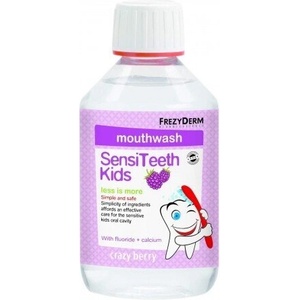 FREZYDERM Вода за уста против кариес за деца 3+ , Frezyderm Sensitive Kid' s Mouthwash 250ml