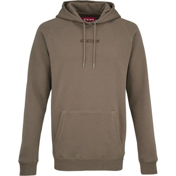 CCM mikina Core Pullover Hoodie hnedá