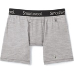 Smartwool Мъжко мериносово термобельо Smartwool Merino Boxer Brief Boxed Merino base layer - Light Gray Heather - размер XL (015-1636-0314)