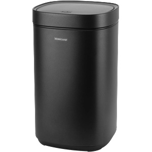 HORECANO HOME-Кош с TOUCH механизъм 30L ЧЕРНО 30x30xh62.5cm (102372-HF002C-BLACK) (0185183)