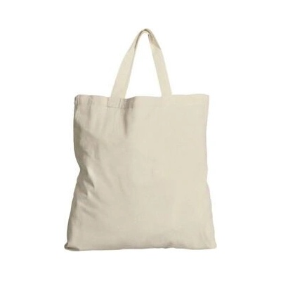 Bavlněná taška natural krátké ucho 140 gr - 380x420 mm (38x42 cm)