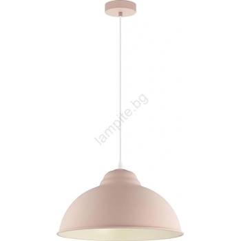 EGLO 54964 - Пендел TRURO-P 1xE27/60W/230V розов (EG54964)