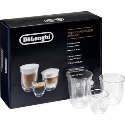 De'Longhi Poháre na kávu a čaj 6 x 330 ml