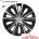 Versaco Тасове за джанти 13'' Versaco Rapid NC Silver / Black (56393)