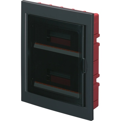 ELMARK Ec630 ТАБЛО ЗА ВГР. 24 МОДУЛА (2Х12) ЧЕРЕН (ec63024ne)