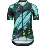 Bioracer Дамска фланелка с къс ръкав за колоездене Bioracer Women's Icon Jersey Cycling jersey - Papillon Moss Green - размер XL (156-1891-0615)