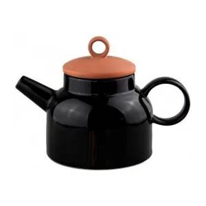 Horecano - Порцеланов чайник 820мл HELLA-BLACK-(HC-56445) (0156445)