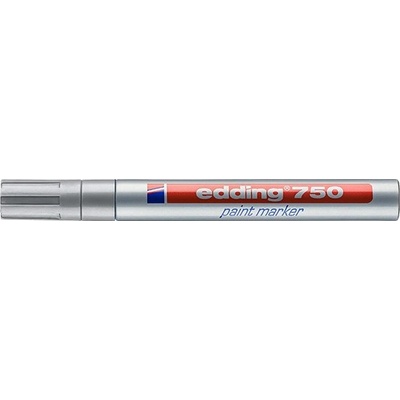 edding Лаков маркер, 2-4 мм, edding "750", сребърен 4-750054 (4-750054)