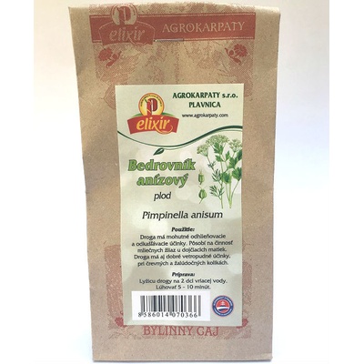 Agrokarpaty BEDROVNIK ANIZOVY plod 30 g