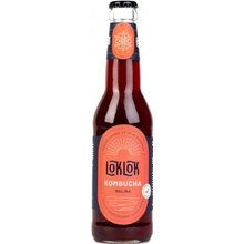 Loklok kombucha s malinou 330 ml