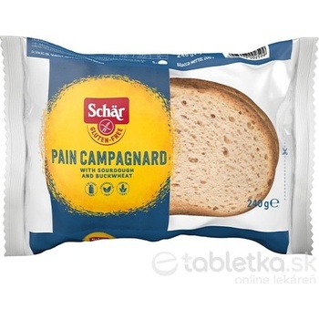 Schär PAIN Campagnard chlieb bezgluténový krájaný 240 g
