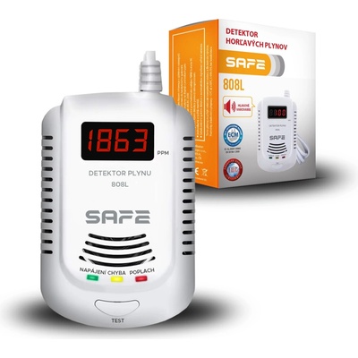 SAFE-808L zemný plyn