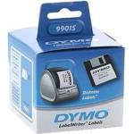 DYMO 99015, S0722440, 54mm x 70mm, бели хартиени етикети за дискети (S0722440)