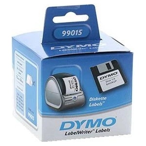DYMO 99015, S0722440, 54mm x 70mm, бели хартиени етикети за дискети (S0722440)
