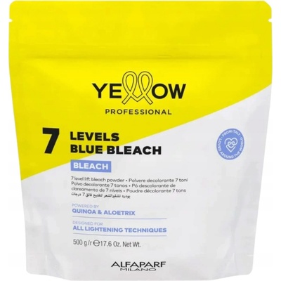 Alfaparf Yellow rozjasňovač na vlasy 7 Levels Blue Bleach 500 g