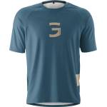 Gonso Мъжка фланелка с къс ръкав за колоездене Gonso Trail Jersey Cycling jersey - Ao Blue (056-4110-0111)