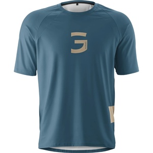 Gonso Мъжка фланелка с къс ръкав за колоездене Gonso Trail Jersey Cycling jersey - Ao Blue (056-4110-0111)