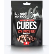 John Dog Soft Bites Cubes Beef 95% pochoutka pro psy 120 g