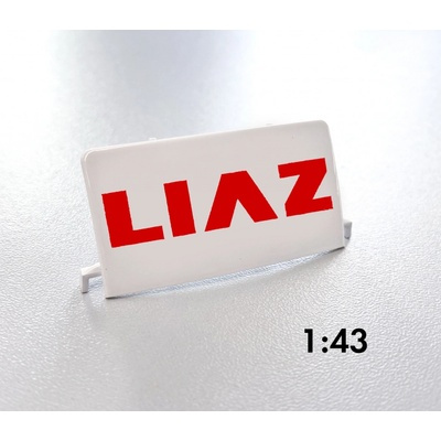 KADEN SPOJLER LIAZ 100/110 červené logo Liaz 1:43