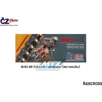 ČZ Chains Řetěz 420 CROSS 126