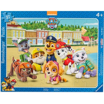 Ravensburger Пъзел Ravensburger от 37 части - Семеен портрет, Пес Патрул (06155)