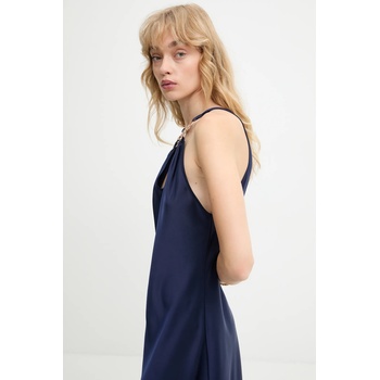 ANSWEAR Рокля Answear. LAB в тъмносиньо дълга със стандартна кройка (EX.58123.TOS)