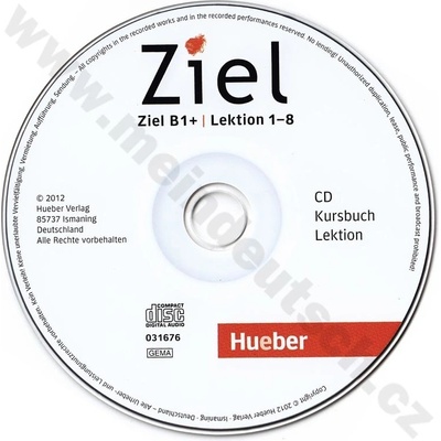 Ziel B1 plus AudioCDs zum Kursbuch sada 2 audioCD k učebnici Roland Fischer Anja Schümann Rosa Maria Dallapiazza Maresa Winkler